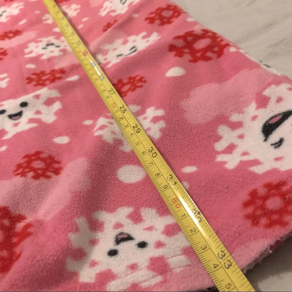 Girl’s Snowflake Pajama Bottoms